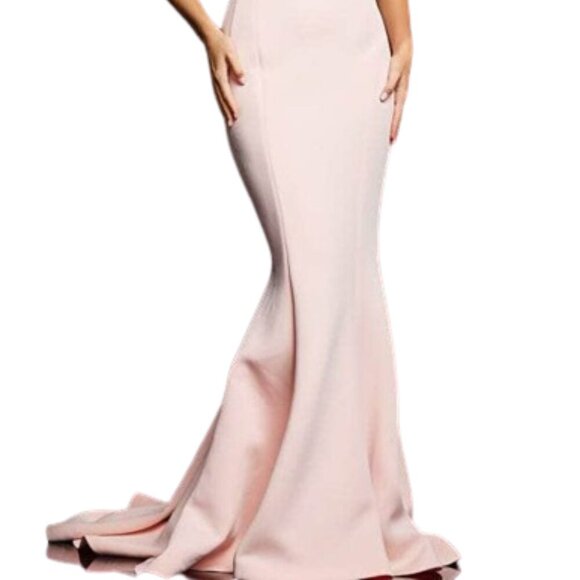 NWT Jovani 24280SC Scuba Cocktail Dress Lilac size 0 - Picture 3 of 7